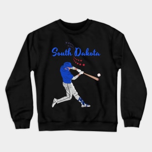 South dakota Baseball | America's Sports Cities Crewneck Sweatshirt